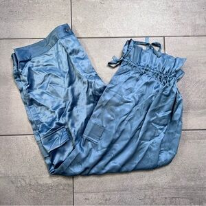 Vintage Victoria's Secret Blue Capri/Cargo Pants Size Small